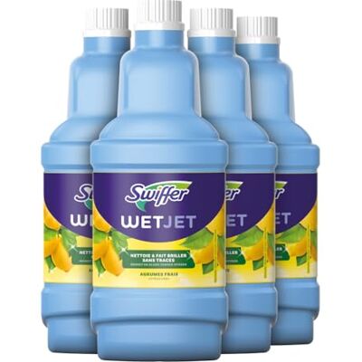Swiffer WetJet - Mopa spray 2 em 1 - 1,25L solução de limpeza Swiffer WetJet - Mopa spray 2 em 1 - 1,25L solução de limpeza