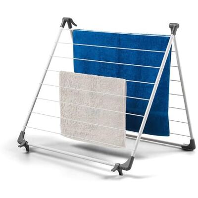 Metaltex Cervino Plus Tendedero Plegable para bañera, 10 Metros Metaltex Cervino Plus Tendedero Plegable para bañera, 10 Metros