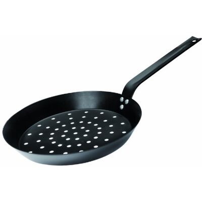 IBILI Sarten para castañas Moka, 26 cms, Acero, Antiadherente IBILI Sarten para castañas Moka, 26 cms, Acero, Antiadherente