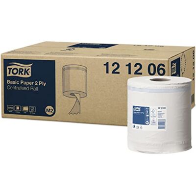 Tork Rolos de papel brancos - Cozinha, Laboratório, Óptica - 1500 folhas Tork Rolos de papel brancos - Cozinha, Laboratório, Óptica - 1500 folhas