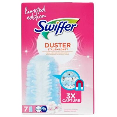 Swiffer Duster Limited Edition espanador de pó 7 peças de substituição (1 unidade) Swiffer Duster Limited Edition espanador de pó 7 peças de substituição (1 unidade)