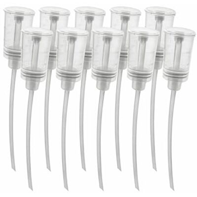 BIOHY Dosificador de agente de limpeza de 20 ml (embalagem de 10) Dossificador de material resistente a produtos químicos, ideal para as nossas garrafas de limpeza (Dosier) BIOHY Dosificador de agente de limpeza de 20 ml (embalagem de 10) Dossificador de material resistente a produtos químicos, ideal para as nossas garrafas de limpeza (Dosier)