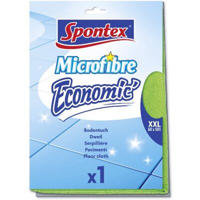 Spontex Microfibra económica camurça de chão XXL 60 x 50 cm. A cor não pode ser escolhida. Pacote De 1 Spontex Microfibra económica camurça de chão XXL 60 x 50 cm. A cor não pode ser escolhida. Pacote De 1