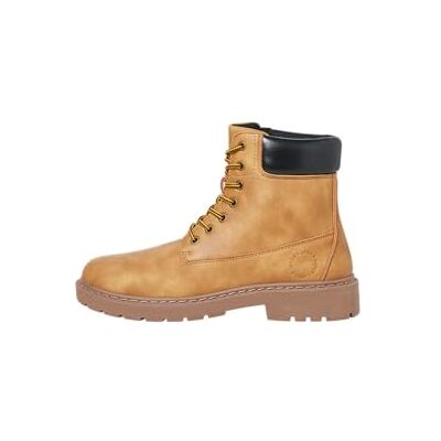 JACK & JONES Jack&Jones JFWAINSWORTH PU BOOT BOTAS PLANAS Homem, Ocre, 42 UE JACK & JONES Jack&Jones JFWAINSWORTH PU BOOT BOTAS PLANAS Homem, Ocre, 42 UE