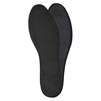 Kaps Modelos de couro palmilhas de substituição para botas ou sapatos de homem e mulher com carbono ativado solas interiores ideais para saltos altos e sandálias, preto (mulher 39 EUR) Kaps Modelos de couro palmilhas de substituição para botas ou sapatos de homem e mulher com carbono ativado solas interiores ideais para saltos altos e sandálias, preto (mulher 39 EUR)