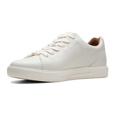 Clarks Un Costa Lace, sapatilhas para homem, Branco, 42,5 UE Clarks Un Costa Lace, sapatilhas para homem, Branco, 42,5 UE