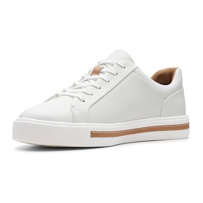 Clarks Un Maui Lace Sapatilhas de ginástica para mulher, Branco, 37,5 UE Clarks Un Maui Lace Sapatilhas de ginástica para mulher, Branco, 37,5 UE