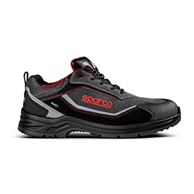 Sparco Indy Detroit ESD S1PS SR FO LG Calçado de segurança para homem e mulher Calçado de trabalho antiderrapante e resistente adequado para qualquer condição de trabalho EU 43 Sparco Indy Detroit ESD S1PS SR FO LG Calçado de segurança para homem e mulher Calçado de trabalho antiderrapante e resistente adequado para qualquer condição de trabalho EU 43