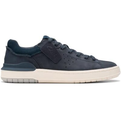 Clarks Courtlite2 Run, Sapatilhas para homem, Navy Nubuck, Clarks Courtlite2 Run, Sapatilhas para homem, Navy Nubuck,