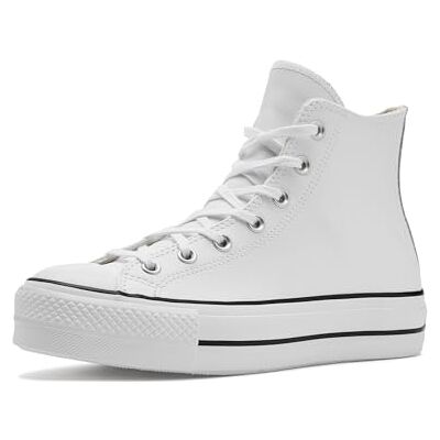 Converse Chuck Taylor All Star Platform Leather High-Top desportivo PLATAforma mulher Converse Chuck Taylor All Star Platform Leather High-Top desportivo PLATAforma mulher