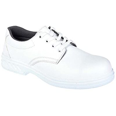 Portwest Sapato Steelite Laced S2, tamanho: 41, cor: Branco, FW80WHR41 Portwest Sapato Steelite Laced S2, tamanho: 41, cor: Branco, FW80WHR41