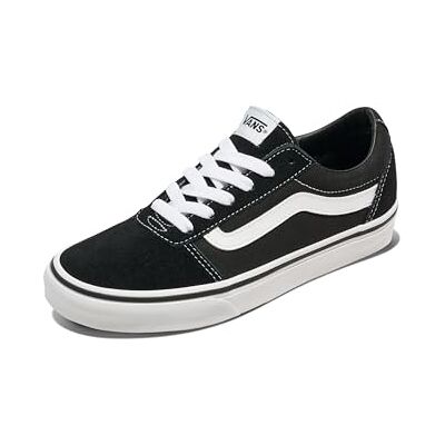 Vans Ward Sapatilhas mulher, Preto e branco, 40,5 UE Vans Ward Sapatilhas mulher, Preto e branco, 40,5 UE
