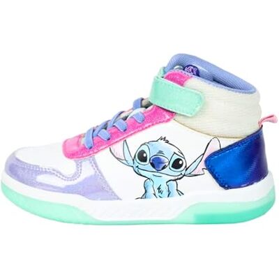 Disney Stitch Sapatos para meninas, calçado Stitch desportos altas luzes, presente para meninas e adolescentes, tamanho UE 33 Disney Stitch Sapatos para meninas, calçado Stitch desportos altas luzes, presente para meninas e adolescentes, tamanho UE 33