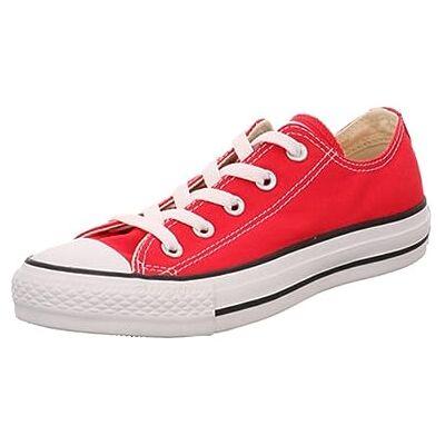 Converse All Star Ox Sapatilhas brancas para criança, Vermelho, 37 UE Converse All Star Ox Sapatilhas brancas para criança, Vermelho, 37 UE