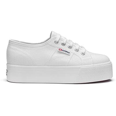 Superga 2790Cotw Linea Up And Down Sapatilhas unissexo para adulto, Branco e ouro, 42 EU Superga 2790Cotw Linea Up And Down Sapatilhas unissexo para adulto, Branco e ouro, 42 EU