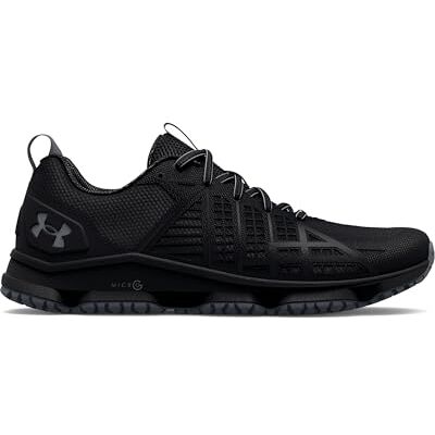 Under Armour UA MG Strikefast Botas táticas para homem, botas de montanha e para exterior com sola antiderrapante Under Armour UA MG Strikefast Botas táticas para homem, botas de montanha e para exterior com sola antiderrapante