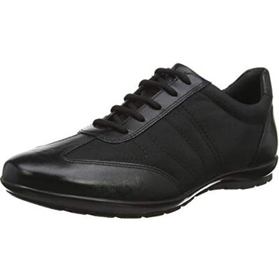 Geox UOMO Symbol B, Sapatilhas para homem, preto, UE 44 Geox UOMO Symbol B, Sapatilhas para homem, preto, UE 44