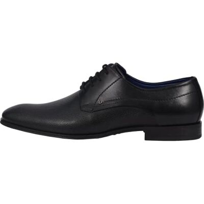 bugatti 311666061000, Sapatos de cordões Derby para homem, pretos (Schwarz 1000), UE 40 bugatti 311666061000, Sapatos de cordões Derby para homem, pretos (Schwarz 1000), UE 40