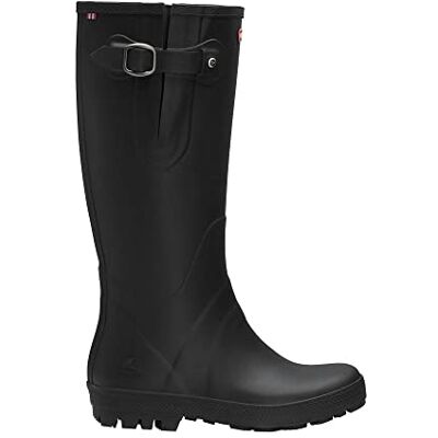 Viking Botas de borracha para mulher, preto 41 UE Viking Botas de borracha para mulher, preto 41 UE