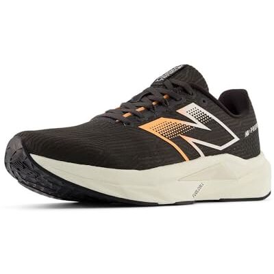 New Balance FuelCell Rebel v5 Sapatilhas de corrida para homem preto/prateado metal/branco 43/M New Balance FuelCell Rebel v5 Sapatilhas de corrida para homem preto/prateado metal/branco 43/M