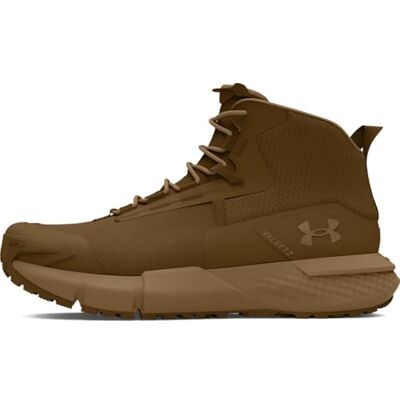 Under Armour Charged Valsetz Mid Botas militares e táticas para homem, Coiote, 44,5 UE Under Armour Charged Valsetz Mid Botas militares e táticas para homem, Coiote, 44,5 UE
