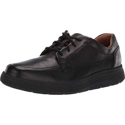 Clarks Um Abode Ease Sapatos de cordões Derby para homem, Preto, 41 UE Clarks Um Abode Ease Sapatos de cordões Derby para homem, Preto, 41 UE