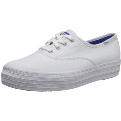 Keds Tripla, Sapatilhas de treino para mulher, branco (branco), EU 39 Keds Tripla, Sapatilhas de treino para mulher, branco (branco), EU 39