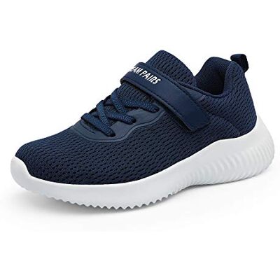 DREAM PAIRS Sapatilhas de corrida sem cordões, azul/escuro, 35 DREAM PAIRS Sapatilhas de corrida sem cordões, azul/escuro, 35