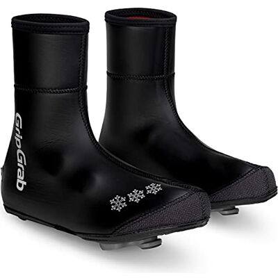 GripGrab Cobertura sapatilhas ciclismo ártico inverno térmico estrada corta-vento 4 mm neoprene impermeável com forro coberturas, unissexo-adulto, preto, M (40-41) GripGrab Cobertura sapatilhas ciclismo ártico inverno térmico estrada corta-vento 4 mm neoprene impermeável com forro coberturas, unissexo-adulto, preto, M (40-41)