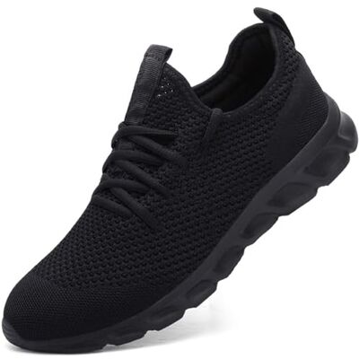 Damyuan Sapatilhas desportivas corrida de mulher para correr asfalto sapatos ginástica desporto fitness casual respiráveis segurança com cordões atlético Gym Trekking Sneakers Plataforma calçado preto 38 UE Damyuan Sapatilhas desportivas corrida de mulher para correr asfalto sapatos ginástica desporto fitness casual respiráveis segurança com cordões atlético Gym Trekking Sneakers Plataforma calçado preto 38 UE