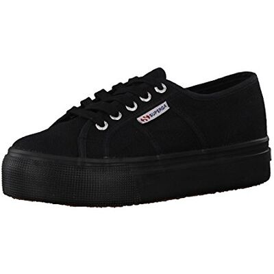 Superga 2790ACOTW LINEA UP AND DOWN Sapatilhas para mulher, preto (996), 39 UE Superga 2790ACOTW LINEA UP AND DOWN Sapatilhas para mulher, preto (996), 39 UE