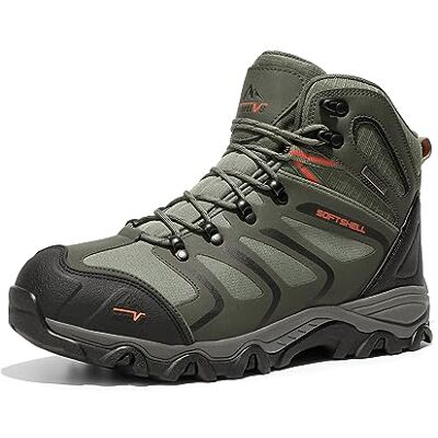 NORTIV 8 Botas Trekking sapatilhas caminhada homem, verde NORTIV 8 Botas Trekking sapatilhas caminhada homem, verde