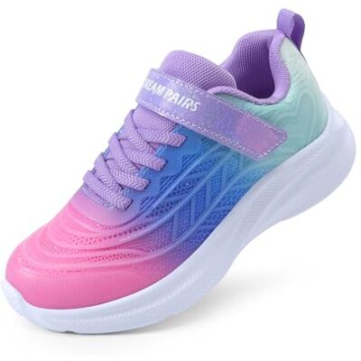 DREAM PAIRS sapatilhas corrida sem cordões, rosa/azul/verde, 36 DREAM PAIRS sapatilhas corrida sem cordões, rosa/azul/verde, 36