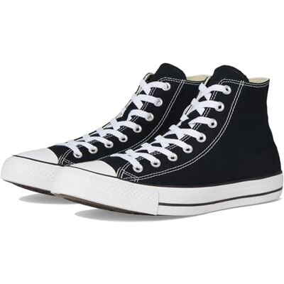Converse All Star Hi Canvas Sapatilhas pretas-UK 3 Converse All Star Hi Canvas Sapatilhas pretas-UK 3