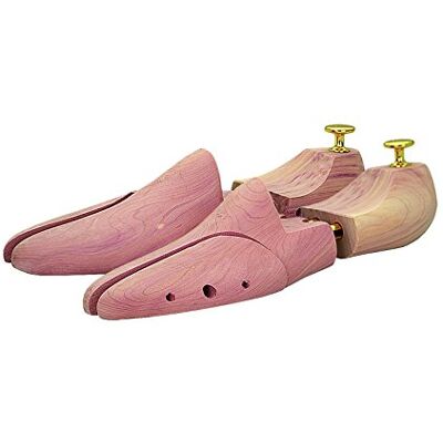 Kaps Forma para sapatos feitos à mão de madeira de cedro 100%, absorção de humidade e aroma refrescante, madeira dos EUA. EUA, para botas e sapatos de homem e mulher, todos os tamanhos, Cedar Kaps Forma para sapatos feitos à mão de madeira de cedro 100%, absorção de humidade e aroma refrescante, madeira dos EUA. EUA, para botas e sapatos de homem e mulher, todos os tamanhos, Cedar