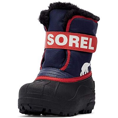Sorel Snow Commander, botas de neve, Roxo violeta noturno Sail Red, 21 EU Sorel Snow Commander, botas de neve, Roxo violeta noturno Sail Red, 21 EU