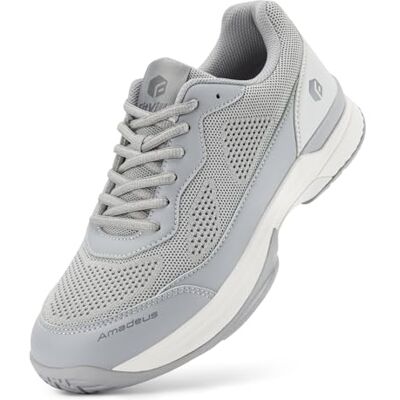FitVille Extra largas sapatilhas de ténis para homem sapatilhas desportivas antiderrapantes sapatos de badminton respiráveis Sneakers Fitness confortáveis FitVille Extra largas sapatilhas de ténis para homem sapatilhas desportivas antiderrapantes sapatos de badminton respiráveis Sneakers Fitness confortáveis