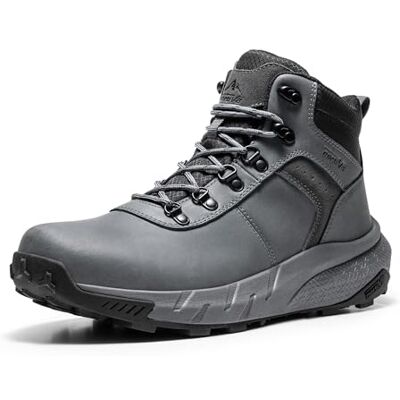 NORTIV 8 Botas Trekking homens impermeáveis sapatos de caminhada antiderrapantes sapatilhas montanha leves ao ar livre NORTIV 8 Botas Trekking homens impermeáveis sapatos de caminhada antiderrapantes sapatilhas montanha leves ao ar livre