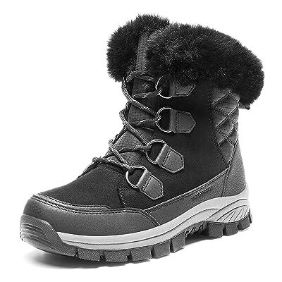 DREAM PAIRS Botas de neve para mulher, tamanho 41, preto, SDSB2305W-E DREAM PAIRS Botas de neve para mulher, tamanho 41, preto, SDSB2305W-E