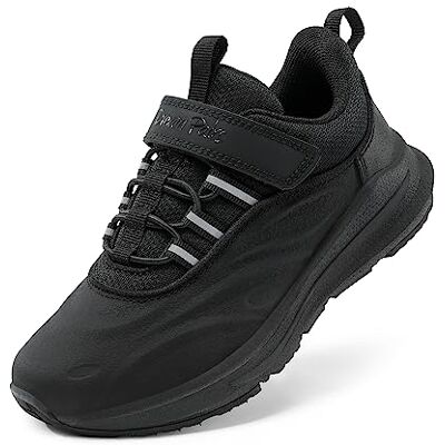 DREAM PAIRS Kids Sapatos desportivos para meninos e meninas, ténis para meninos, sapatilhas desportivas protetoras para caminhar, série Durastep, tamanho 30, todo preto, SDRS2335K DREAM PAIRS Kids Sapatos desportivos para meninos e meninas, ténis para meninos, sapatilhas desportivas protetoras para caminhar, série Durastep, tamanho 30, todo preto, SDRS2335K