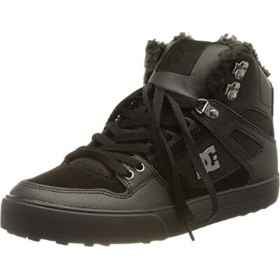 DC Shoes Pure SE Sapatilhas de cano alto para homem, Preto DC Shoes Pure SE Sapatilhas de cano alto para homem, Preto