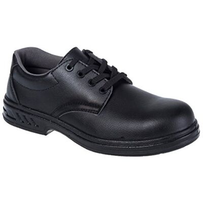 Portwest Sapato Steelite Laced S2, tamanho: 43, cor: Preto, FW80BKR43 Portwest Sapato Steelite Laced S2, tamanho: 43, cor: Preto, FW80BKR43