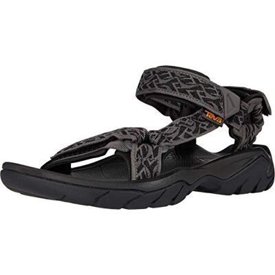 Teva Mulher Terra Fi 5 sandálias universais de ponta descoberta, Preto, 37 UE Teva Mulher Terra Fi 5 sandálias universais de ponta descoberta, Preto, 37 UE