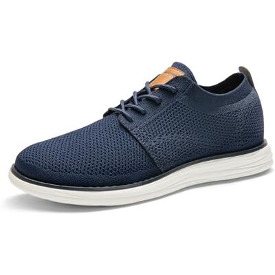 Bruno Marc Sapatos cordões verão vestir homem, azul, 41,5 Bruno Marc Sapatos cordões verão vestir homem, azul, 41,5
