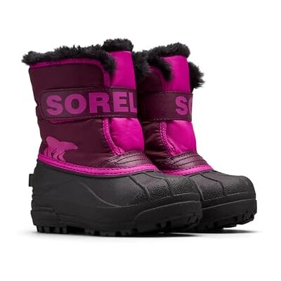 Sorel Crianças unissexo botas de inverno Childrens Snow Commander Sorel Crianças unissexo botas de inverno Childrens Snow Commander