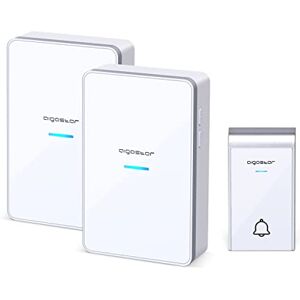 AIGOSTAR - Digital IP44 Wireless - Receptor Duplo - Campainha AIGOSTAR - Digital IP44 Wireless - Receptor Duplo - Campainha