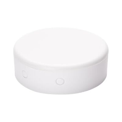 Orion Caixa de distribuição de PVC para teto, roseta, caixa de derivação coberta, branco, 1 peça, redonda, 70 mm Orion Caixa de distribuição de PVC para teto, roseta, caixa de derivação coberta, branco, 1 peça, redonda, 70 mm