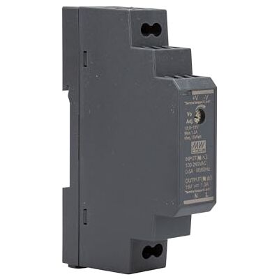 MEAN WELL HDR-15-15 Fonte de alimentação para calha DIN 15 V, DC 1A 15 W MEAN WELL HDR-15-15 Fonte de alimentação para calha DIN 15 V, DC 1A 15 W