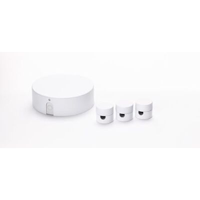 Orion Conjunto de distribuição com caixa de distribuição, inclui 3 pinos de teto, dossel, roseta, caixa de derivação coberta, cor branca Orion Conjunto de distribuição com caixa de distribuição, inclui 3 pinos de teto, dossel, roseta, caixa de derivação coberta, cor branca