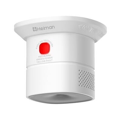 HEIMAN Detetor de monóxido de carbono, 10 anos de duração da bateria, 10 anos de duração do sensor, botão de teste (Mini detetor de CO) HEIMAN Detetor de monóxido de carbono, 10 anos de duração da bateria, 10 anos de duração do sensor, botão de teste (Mini detetor de CO)